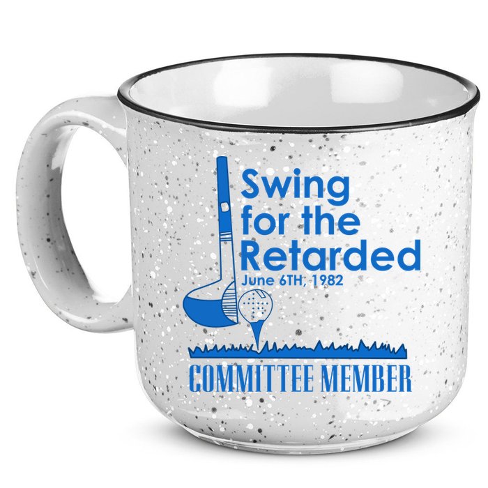 Swing For The Retarded 15oz Campfire Ceramic Mug