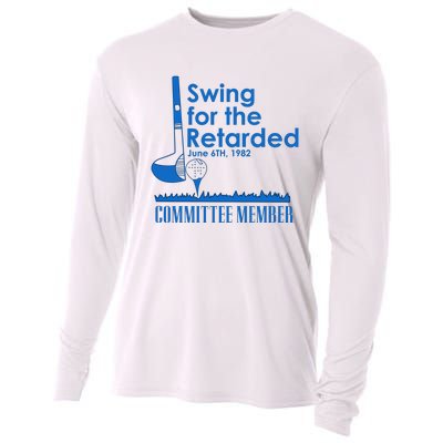 Swing For The Retarded Cooling Performance Long Sleeve Crew