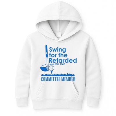 Swing For The Retarded Kids Hoodie