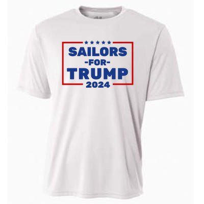 Sailors For Trump 2024 Cooling Performance Crew T-Shirt