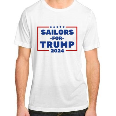 Sailors For Trump 2024 Adult ChromaSoft Performance T-Shirt