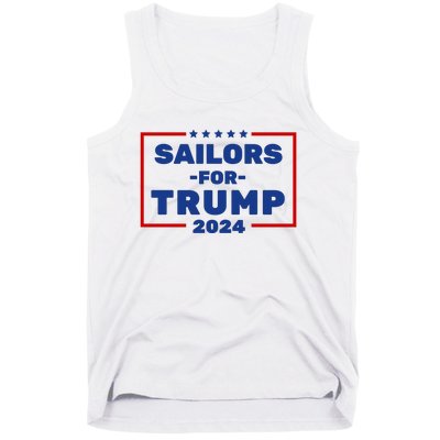 Sailors For Trump 2024 Tank Top