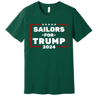 Sailors For Trump 2024 Premium T-Shirt