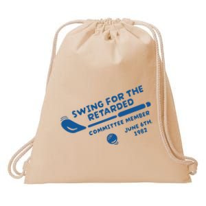 Swing For The Retarded June 6th 1982 Committee Member Drawstring Bag