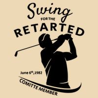 Swing For The Retarded June 6th 1982 Committee Member Bag