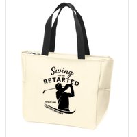 Swing For The Retarded June 6th 1982 Committee Member Zip Tote Bag