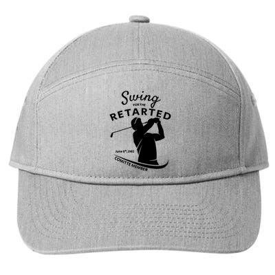 Swing For The Retarded June 6th 1982 Committee Member 7-Panel Snapback Hat