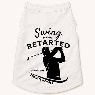 Swing For The Retarded June 6th 1982 Committee Member Doggie Tank