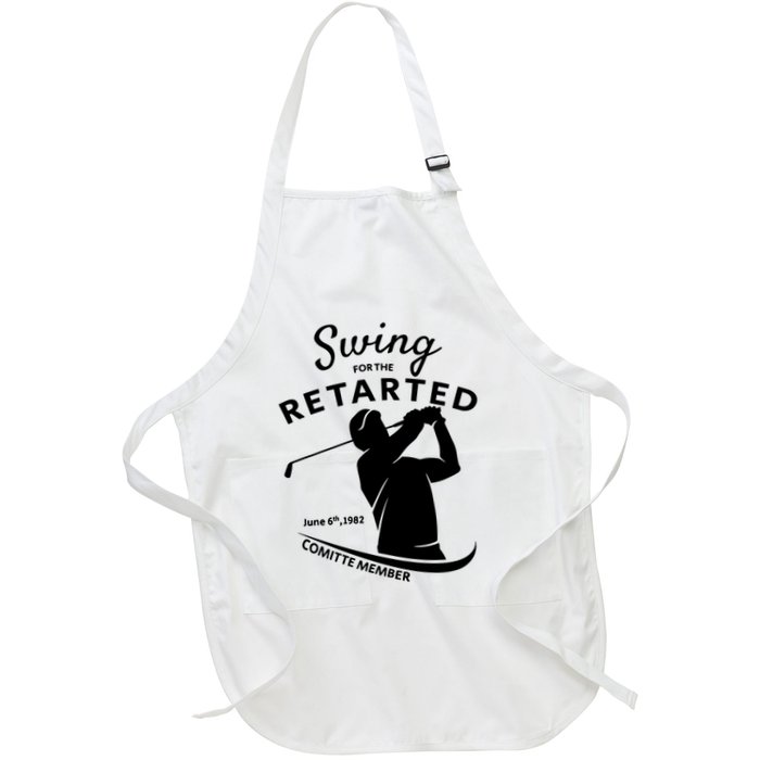 Swing For The Retarded June 6th 1982 Committee Member Apron