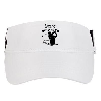 Swing For The Retarded June 6th 1982 Committee Member Adult Drive Performance Visor