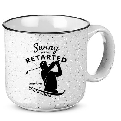 Swing For The Retarded June 6th 1982 Committee Member 15oz Campfire Ceramic Mug