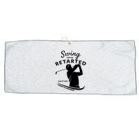 Swing For The Retarded June 6th 1982 Committee Member Large Microfiber Waffle Golf Towel