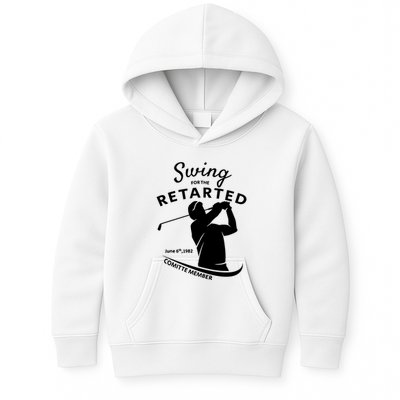 Swing For The Retarded June 6th 1982 Committee Member Kids Hoodie