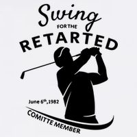 Swing For The Retarded June 6th 1982 Committee Member Short Acrylic Beanie