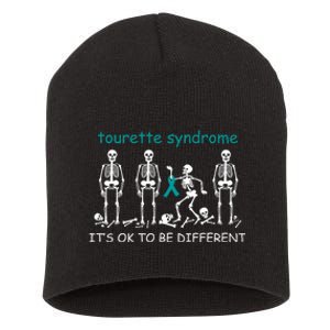 Support For Tourette Syndrome Short Acrylic Beanie