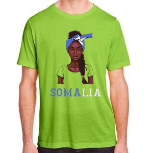 Somalian Flag Uniform Souvenirs Products Woman Somalia Adult ChromaSoft Performance T-Shirt