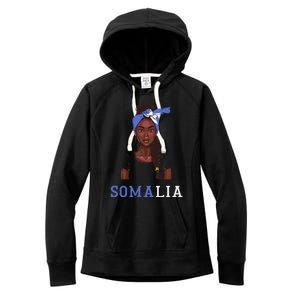 Somalian Flag Uniform Souvenirs Products Woman Somalia Women's Fleece Hoodie