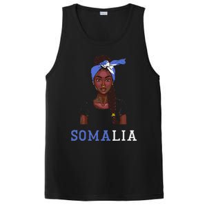 Somalian Flag Uniform Souvenirs Products Woman Somalia PosiCharge Competitor Tank