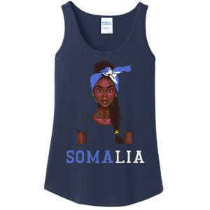 Somalian Flag Uniform Souvenirs Products Woman Somalia Ladies Essential Tank