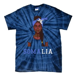 Somalian Flag Uniform Souvenirs Products Woman Somalia Tie-Dye T-Shirt