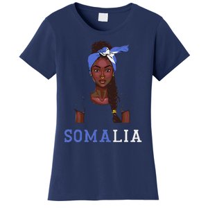 Somalian Flag Uniform Souvenirs Products Woman Somalia Women's T-Shirt