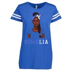 Somalian Flag Uniform Souvenirs Products Woman Somalia Enza Ladies Jersey Football T-Shirt