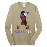 Somalian Flag Uniform Souvenirs Products Woman Somalia Tall Long Sleeve T-Shirt