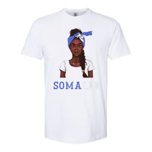 Somalian Flag Uniform Souvenirs Products Woman Somalia Softstyle CVC T-Shirt