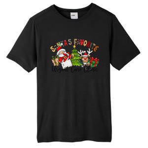 Santa’S Favorite Urgent Care Clinic Christmas 2024 Tall Fusion ChromaSoft Performance T-Shirt