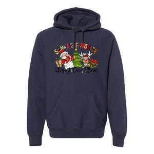 Santa’S Favorite Urgent Care Clinic Christmas 2024 Premium Hoodie