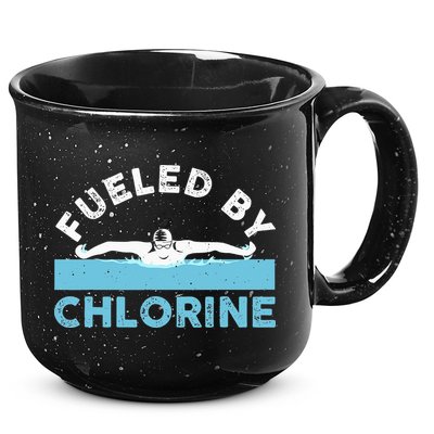 So Fly USA Swimming Team Sports Athlete US Swim 15oz Campfire Ceramic Mug
