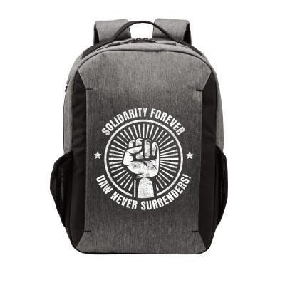 Solidarity Forever UAW Never Surrender UAW Union Strong Vector Backpack