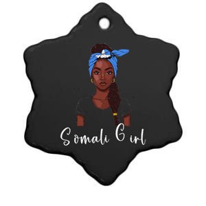 Somalian Flag Uniform Souvenirs Products Woman Somalia Ceramic Star Ornament