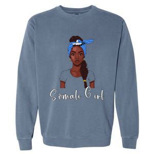 Somalian Flag Uniform Souvenirs Products Woman Somalia Garment-Dyed Sweatshirt