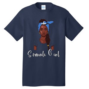 Somalian Flag Uniform Souvenirs Products Woman Somalia Tall T-Shirt