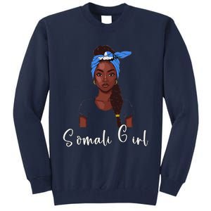 Somalian Flag Uniform Souvenirs Products Woman Somalia Tall Sweatshirt