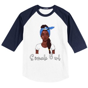 Somalian Flag Uniform Souvenirs Products Woman Somalia Baseball Sleeve Shirt