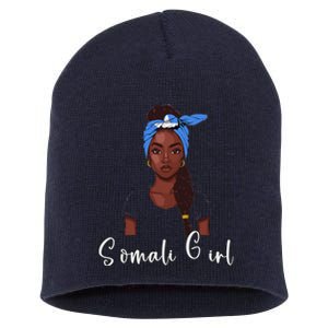 Somalian Flag Uniform Souvenirs Products Woman Somalia Short Acrylic Beanie