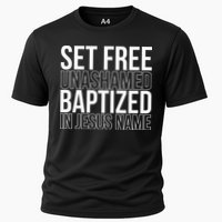 Set free unashamed baptized in Jesus name Performance Shirt
