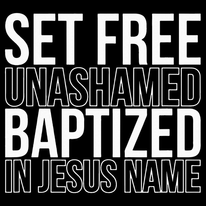 Set free unashamed baptized in Jesus name Performance Shirt