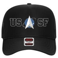 Space Force USSP High Crown Mesh Back Trucker Hat