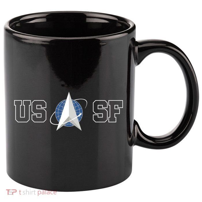 Space Force USSP 11oz C Handle Ceramic Mug