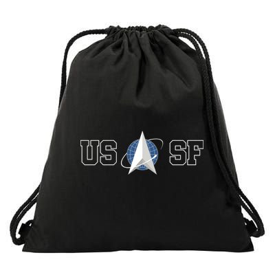 Space Force USSP Drawstring Bag