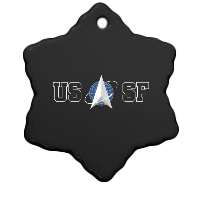 Space Force USSP Ceramic Star Ornament