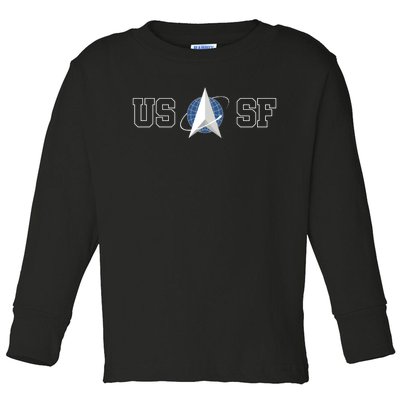 Space Force USSP Toddler Long Sleeve Shirt