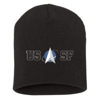 Space Force USSP Short Acrylic Beanie