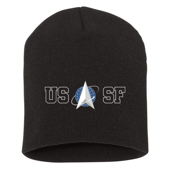 Space Force USSP Short Acrylic Beanie