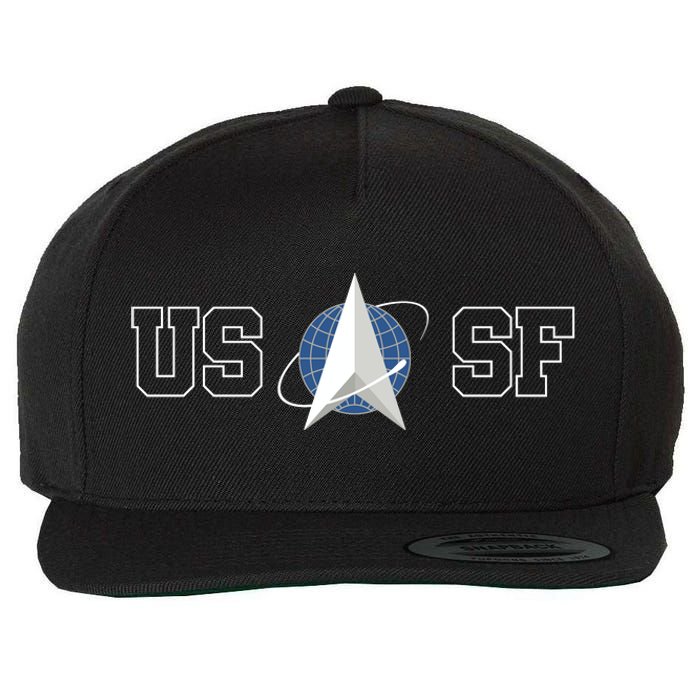 Space Force USSP Wool Snapback Cap