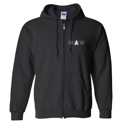 Space Force USSP Full Zip Hoodie