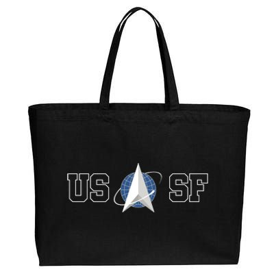 Space Force USSP Cotton Canvas Jumbo Tote